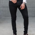 Pant de vestir Negro