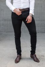 Pant de vestir Negro